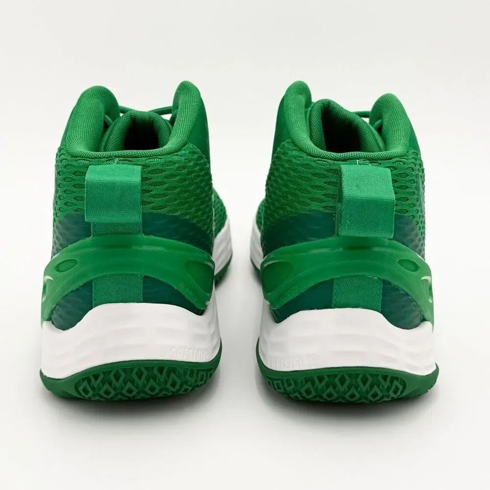 Adidas SM Exhibit A Mid Basketball Sneakers in Green White Lace Up - US Men’s Si